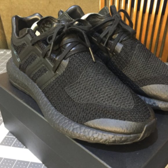 Adidas Y3 Pure Boost Triple Black - Picture 1 of 8